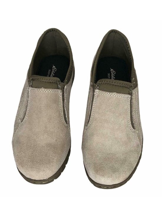 Eddie Bauer Deep Cushioning Birch Bay Beige Suede Leather Loafer Womens 6 M Shoe - Picture 4 of 12